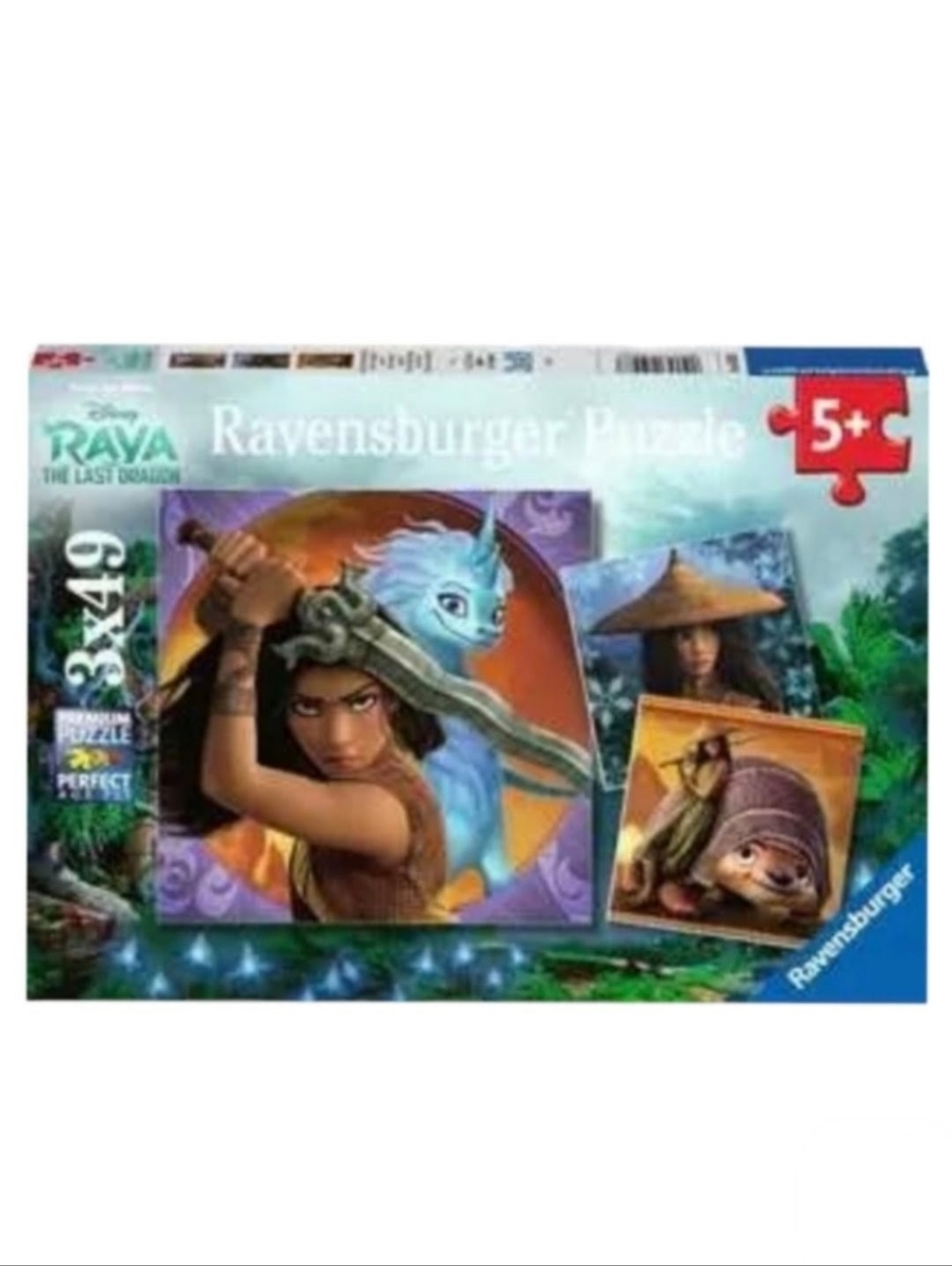 Ravensburger Disney Raya And The Last Dragon 3x49 Puzzle